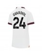 Manchester City Josko Gvardiol #24 Venkovní Dres pro Dámské 2023-24 Krátký Rukáv